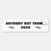 ANYBODY MAAR TRUMP 2020 Bumpersticker (Voorkant)
