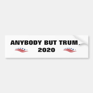 ANYBODY MAAR TRUMP 2020 Bumpersticker
