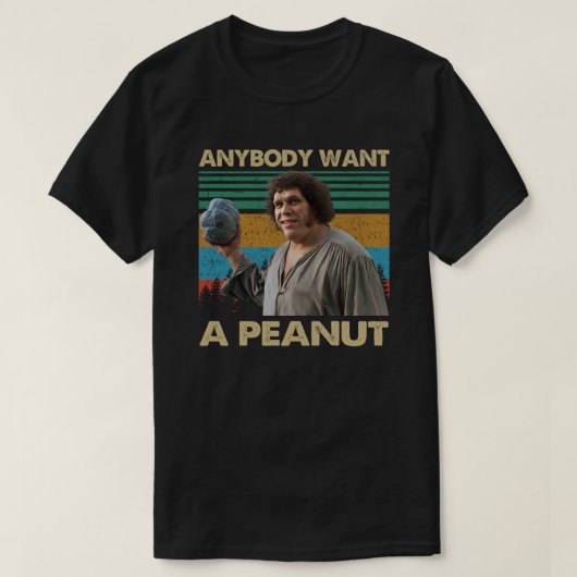 Anybody Want A Peanut T-shirt (Design voorkant)