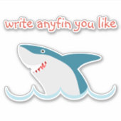 Anyfin Sticker (Voorkant)