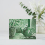 Anyone for Tea - Postcard Briefkaart (Staand voorkant)