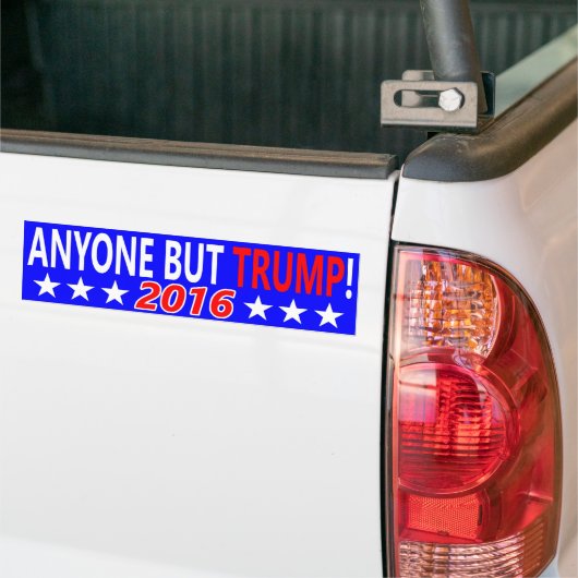 ANYONE MAAR TRUMP 2016 BUMPERSTICKER (Op Truck)