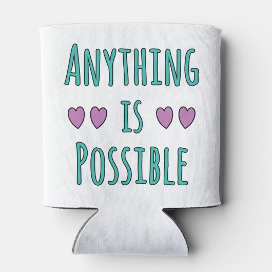 Anything is Possible Blikjeskoeler (Achterkant)