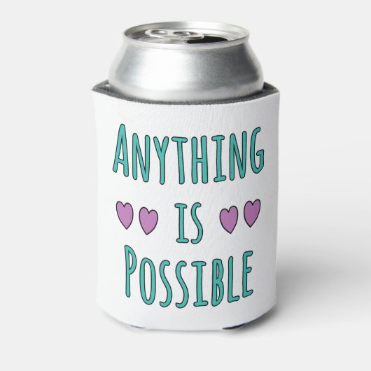 Anything is Possible Blikjeskoeler (Blikje Achterkant)