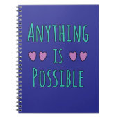 Anything is Possible Notitieboek (Voorkant)
