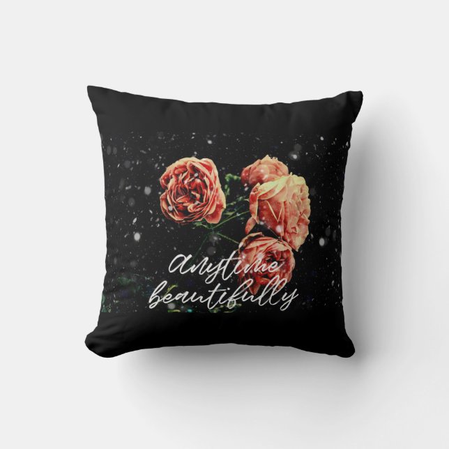 Anytime Beautifully Kussen (Voorkant)