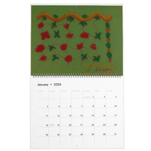 ANYTIME CALENDER KALENDER (Jan 2026)