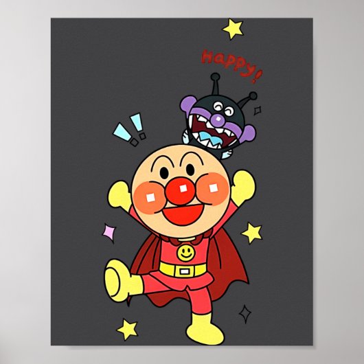 Anyway Anpanman Nieuw Poster (Voorkant)