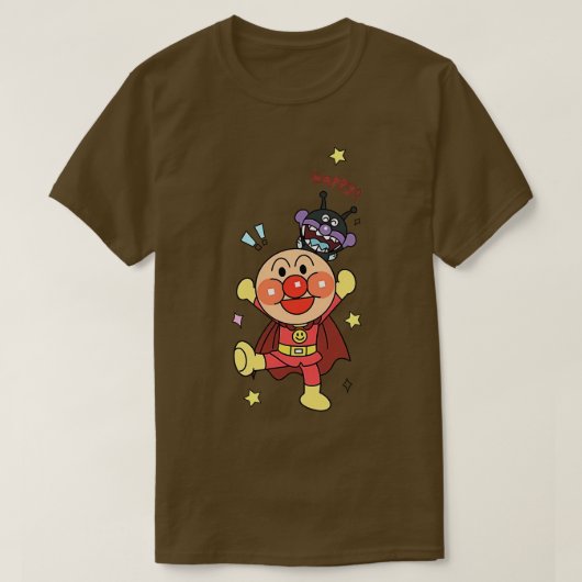 Anyway Anpanman nieuw T-shirt (Design voorkant)