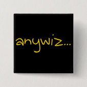 anywiz vierkante button 5,1 cm (Voorkant)