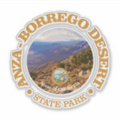 Anza-Borrego Desert SP Sticker (Voorkant)