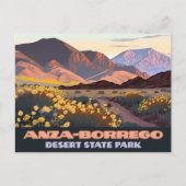 Anza Borrego Desert State Park, Californië Briefkaart (Voorkant)