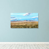 Anza Borrego Desert State Park Canvas Afdruk (Insitu (Houten vloer))