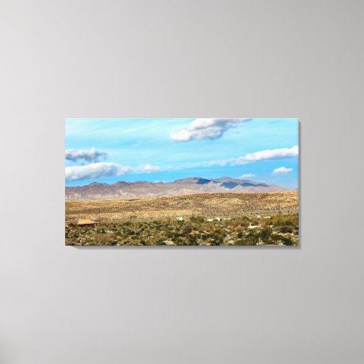Anza Borrego Desert State Park Canvas Afdruk (Voorkant)