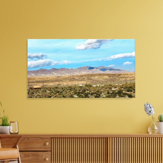 Anza Borrego Desert State Park Canvas Afdruk (Insitu (Woonkamer))