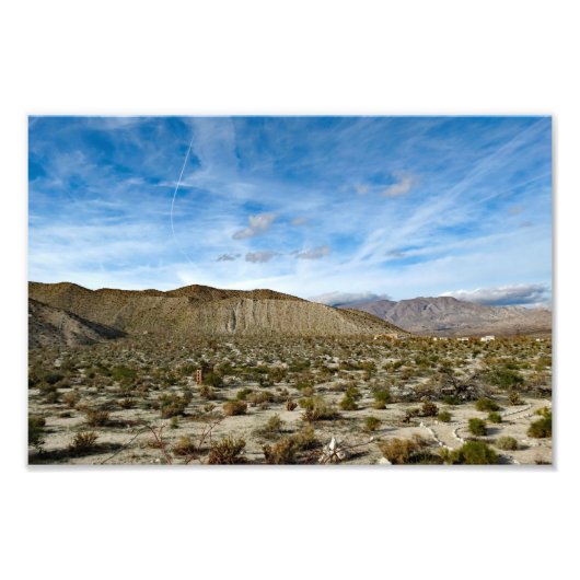 Anza Borrego Desert State Park Foto Afdruk (Voorkant)