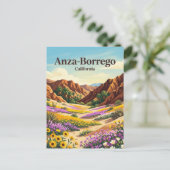 Anza-Borrego Desert State Park VS Briefkaart (Staand voorkant)