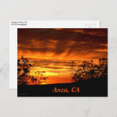 Anza, CA-Briefkaart Briefkaart (Voorkant / Achterkant)