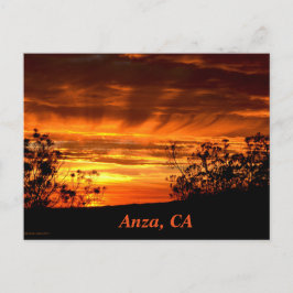 Anza, CA-Briefkaart Briefkaart