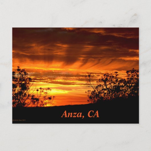 Anza, CA-Briefkaart Briefkaart (Voorkant)