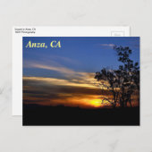 Anza, CA-Briefkaart Briefkaart (Voorkant / Achterkant)