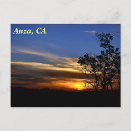 Anza, CA-Briefkaart Briefkaart