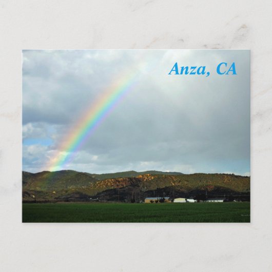 Anza, CA-Briefkaart Briefkaart (Voorkant)