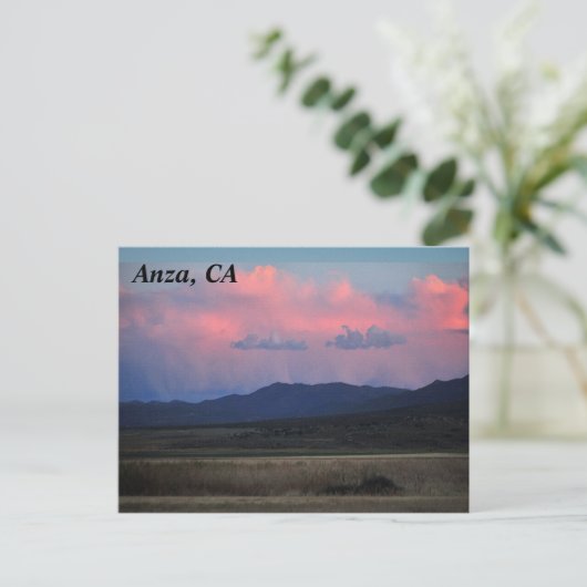 Anza, CA-Briefkaart Briefkaart (Staand voorkant)