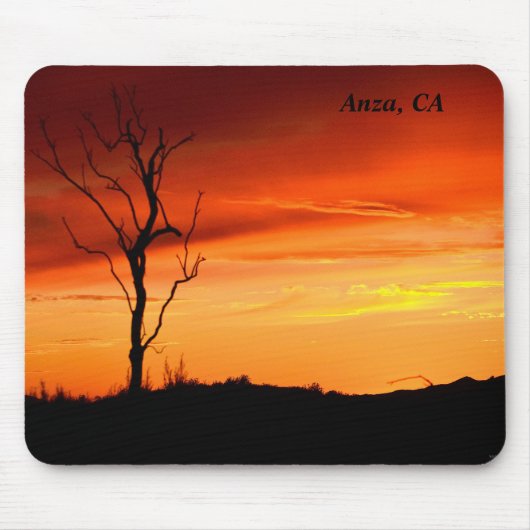 Anza, CA Mousepad Muismat (Voorkant)
