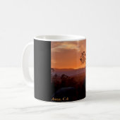 Anza, CA Sunset Coffee Mok (Voorkant links)
