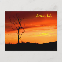 Anza, Californië Briefkaart