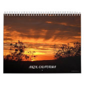 Anza, Californië, Twaalf Maand Calendar Kalender (Hoes)