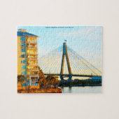 Anzac Bridge Sydney Australië Legpuzzel (Horizontaal)