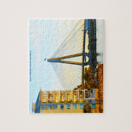 Anzac Bridge Sydney Australië Legpuzzel (Verticaal)