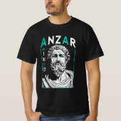 Anzar God of Rain North African Mythology T-shirt (Voorkant)