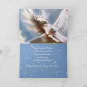 Anze voor de Angels Feestdagen Kaart (Binnen)