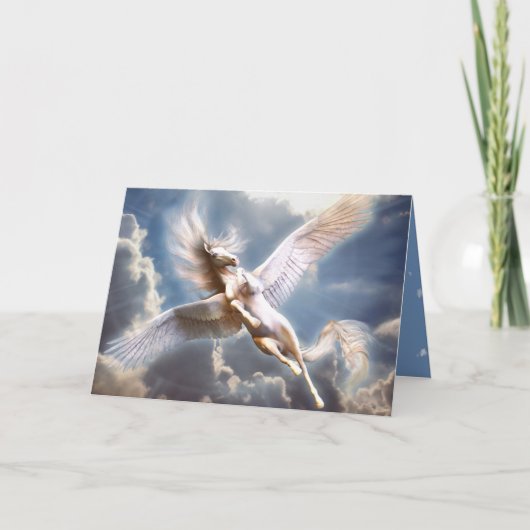 Anze voor de Angels Feestdagen Kaart (Voorkant)