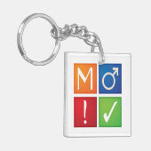 ao3 badge icon sleutelhanger (Voorkant Links)