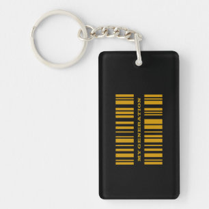 AO BAR CODE sleutelhanger genereren