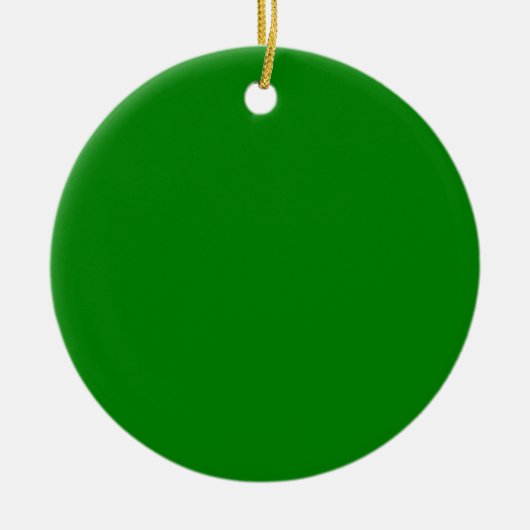Ao (Engels) (vaste kleur) Keramisch Ornament (Voorkant)