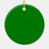 Ao (Engels) (vaste kleur) Keramisch Ornament (Achterkant)