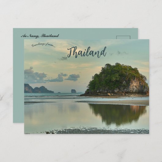 Ao Nang Thailand Briefkaart (Voorkant / Achterkant)