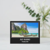 Ao Nang Thailand Briefkaart (Staand voorkant)