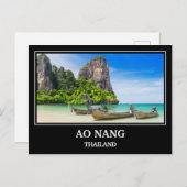Ao Nang Thailand Briefkaart (Voorkant / Achterkant)