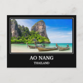 Ao Nang Thailand Briefkaart (Voorkant)
