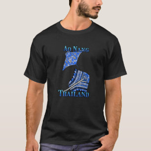 Ao Nang Thailand Vakantie Tribal Stingray T-shirt