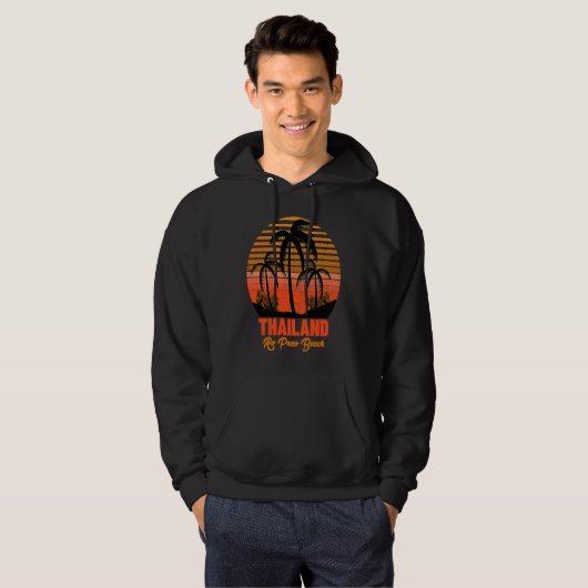 Ao Prao Beach Thailand Hoodie (Voorkant volledig)