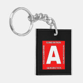 AO-Sleutelhanger genereren Sleutelhanger (Voorkant Links)