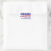 Aobamacool Ronde Sticker (Tas)