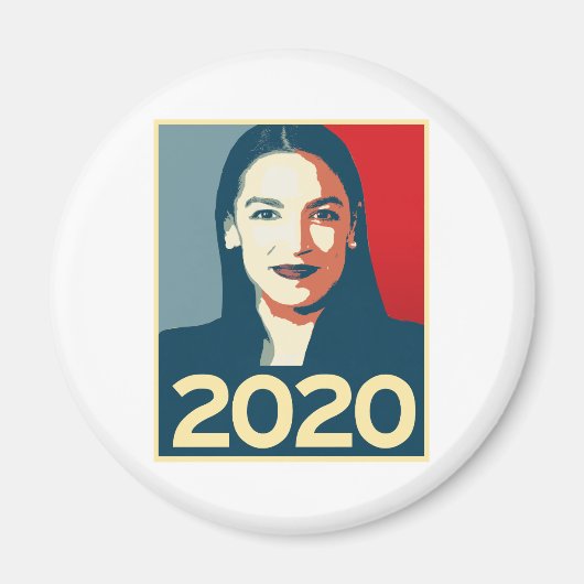 AOC 2020 Propaganda Magneet (Voorkant)